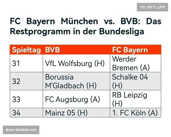 德甲前四轮仅剩拜仁与多特不败 双雄争锋展现强大实力